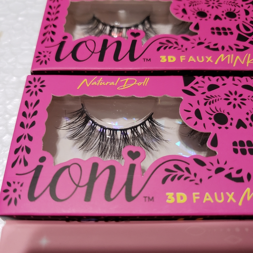 Ioni Cosmetics Lashes Natural Doll (Set of 2)